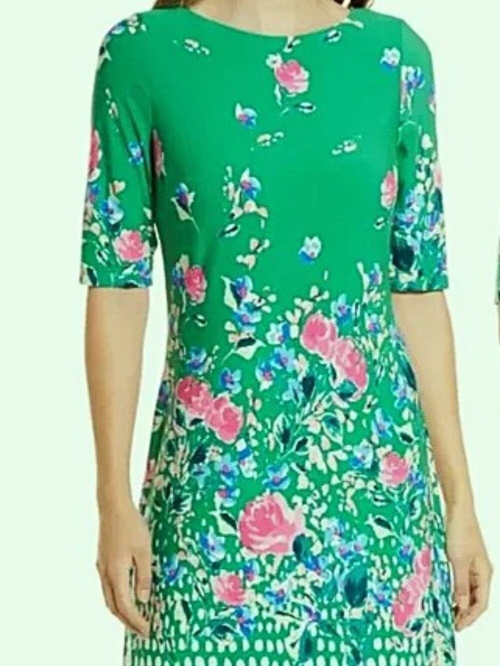 Eliza J Floral Sheath Dress Size 4